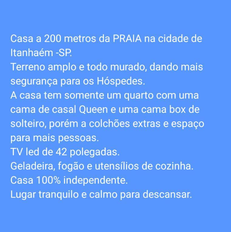 200M Da Praia, Piscina Itanhaém Екстериор снимка